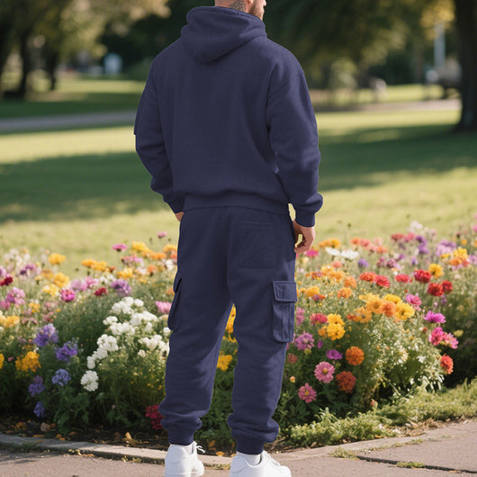 Conjunto de Trabajo Deportivo Holgado para Hombre con Múltiples Bolsillos - Image 11
