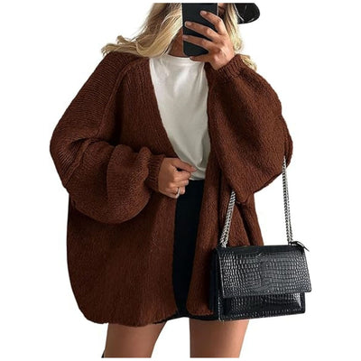 Abrigo Suéter Tejido Casual para Mujer - Image 27