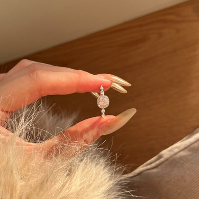 Anillo de Plata Capas Cubo para Mujer - Image 15