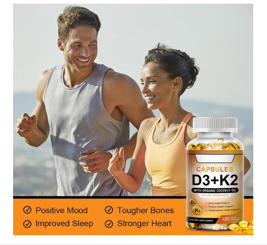 Cápsulas Blandas de Vitamina D3 y K2 de Alta Potencia - Image 9