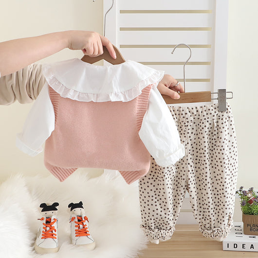 Conjunto Primaveral para Niña Estilo Coreano Moderno - Image 16
