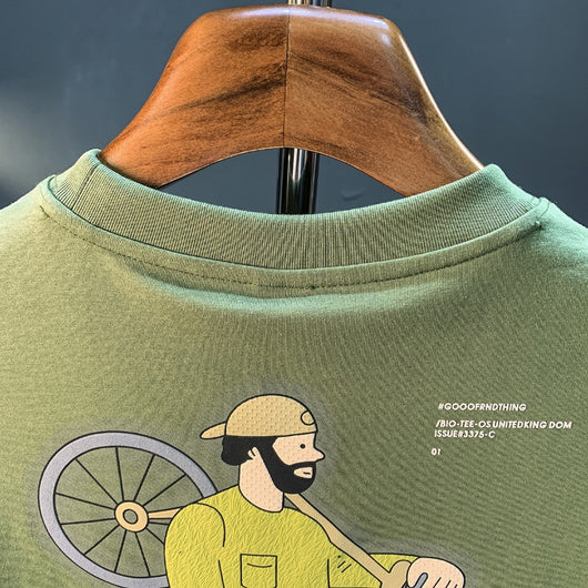 Playera Hombre Estampado Literario Moderno - Image 44