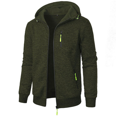 Cardigan Deportivo con Capucha Jacquard para Hombre - Image 17