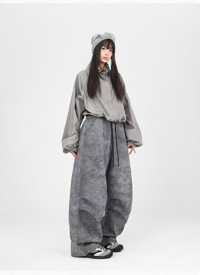 Overoles Retro Gris Carbón para Mujer - Image 8