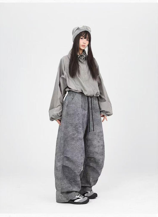 Overoles Retro Gris Carbón para Mujer - Image 8