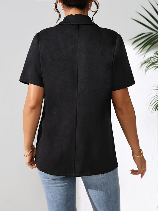 Chaqueta Casual de Mujer en Colores Sólidos - Image 15
