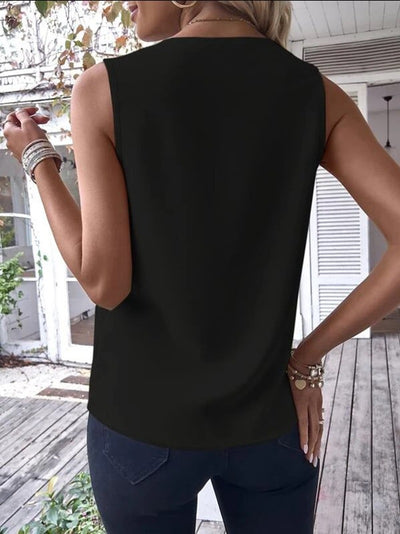 Blusa Casual Mujer con Contraste de Colores - Image 11