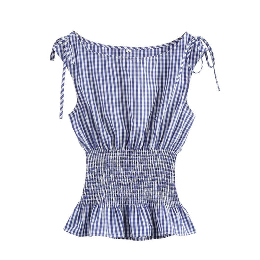 Blusa Ajustada de Cintura Controlada Estilo Europeo - Image 12