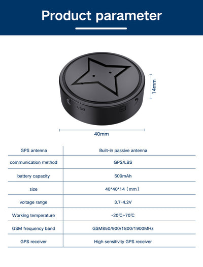 Localizador GPS Magnético Mini para Vehículos - Rastreo en Tiempo Real - Image 16