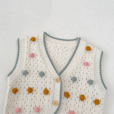 Chaleco Cardigan de Algodón para Bebé - Suéter Cómodo y Versátil - Image 31