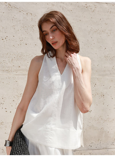 Top Halter Mujer Tirantes Finos para Verano - Blusa Fresca y Versátil - Image 15