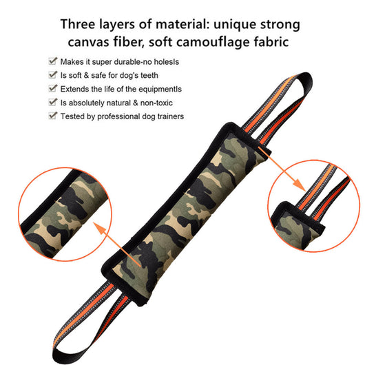 Palo de Entrenamiento Resistente para Perros - Hemp Bite Stick Molar Fine - Image 13