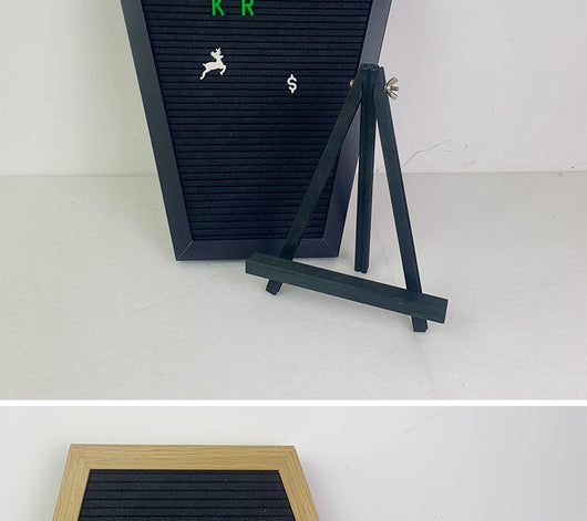 Pizarra Decorativa de Fieltro y Madera para Mensajes y Fotografía - Image 29