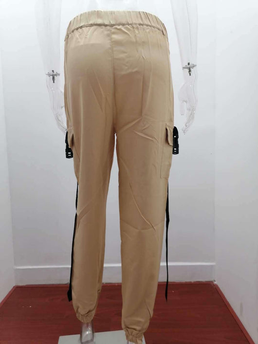 Pantalón Harem Casual para Mujer con Cintura Ajustable - Image 13