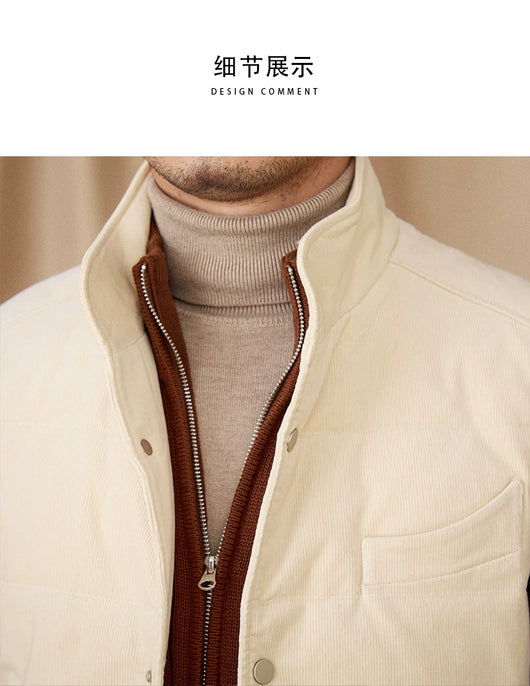 Chaqueta Suelta Gruesa para Hombre - Image 13
