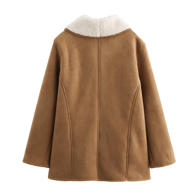 Abrigo Reversible Francés de Diseño Europeo para Mujer - Image 30