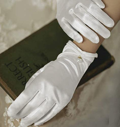 Guantes Cortos de Satén Personalizados para Mujer - Image 39