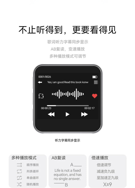 Reproductor Portátil Bluetooth con Pantalla Táctil Full Screen - Image 27