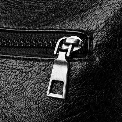 Bolso de Cuero Retro con Gran Capacidad para Hombro - Image 25