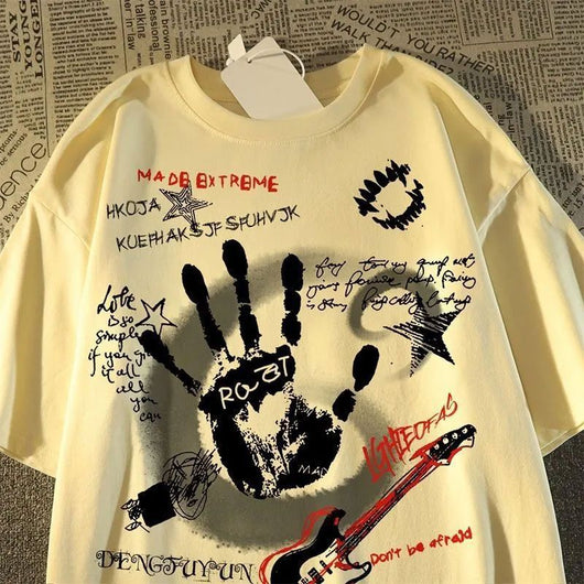 Playera Estampada Graffiti Unisex de Manga Corta - Image 13