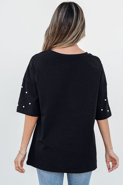 Blusa Elegante de Cuello Redondo y Manga Corta - Tendencia Europa y América - Image 13