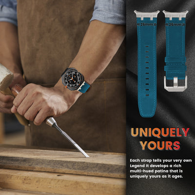 Correa de Reloj Cuero Crazy Horse Premium con Cabezal Acero Inoxidable - Image 85