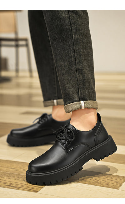 Zapatos de Cuero Negro Impermeables para Hombre Ejecutivo - Image 30