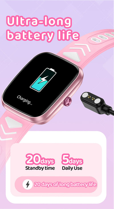Reloj Inteligente para Niños y Adolescentes con Llamadas Bluetooth y Detección de Sueño - Image 21