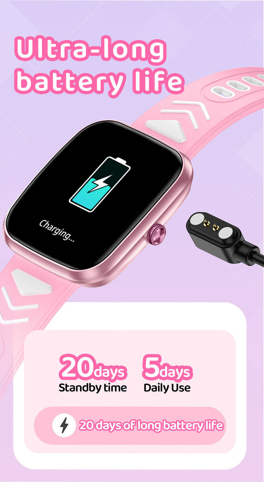 Reloj Inteligente para Niños y Adolescentes con Llamadas Bluetooth y Detección de Sueño - Image 21