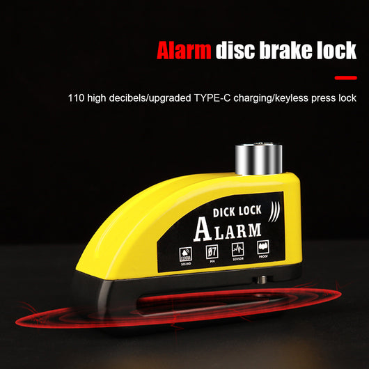 Candado de Disco con Alarma Antirrobo Portátil para Bicicleta y Vehículos Eléctricos - Image 17