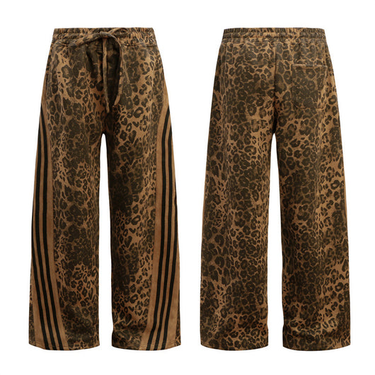 Chaqueta Retro Leopardo con Cuello Alzado y Cierre - Image 11