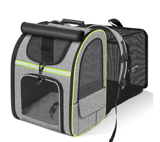 Mochila Transportadora para Gatos con Bolsa Extensible - Image 42