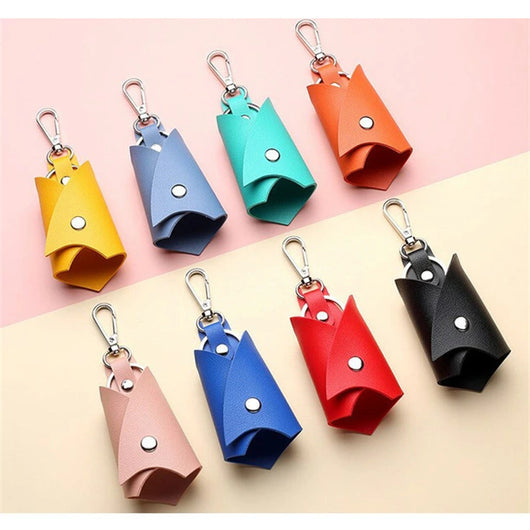 Estuche de Cuero para Llaves con Diseño Cute de Murciélago - Image 16