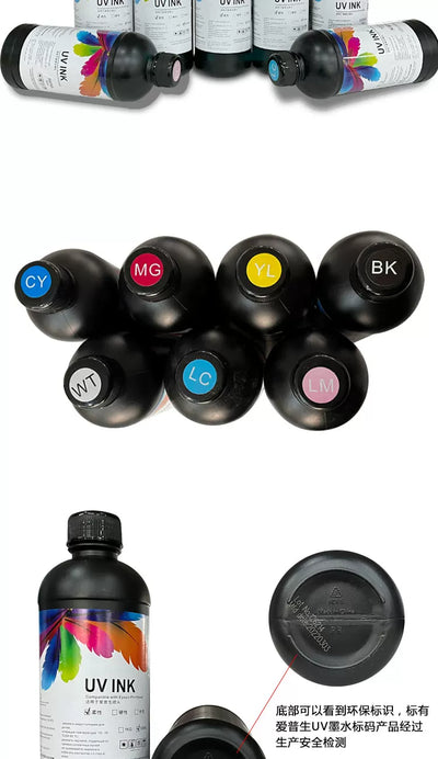 Tinta UV para Impresoras Epson XP600 y TX800 - Generaciones 5ta y 7ma - Image 39