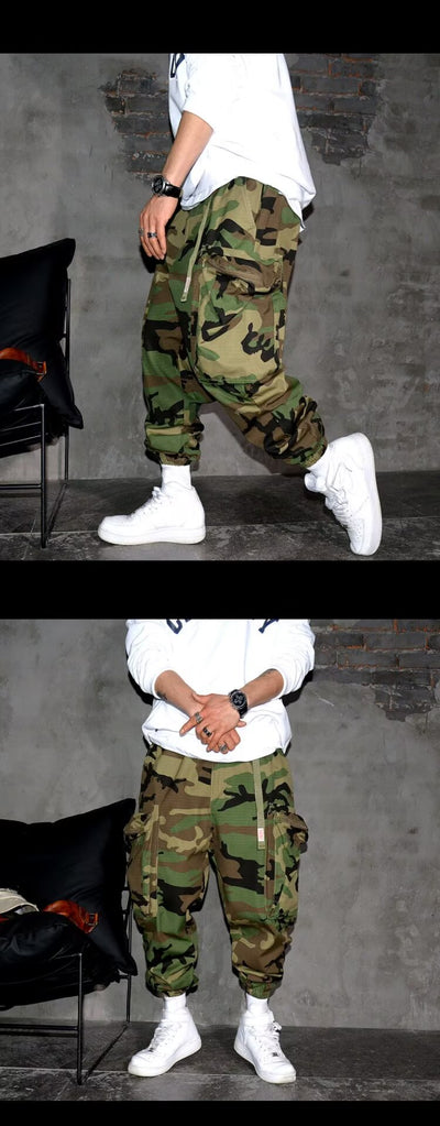 Pantalones de Trabajo Casual Camuflaje Retro para Hombre - Image 17