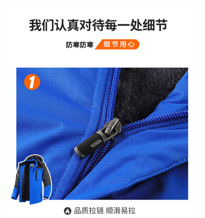 Chaqueta de Montaña Térmica Impermeable con Forro Polar - Image 24