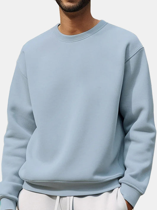 Sudadera de Cuello Redondo en Terciopelo con Manga Larga - Image 19