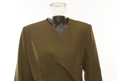 Blazer Ajustado de Corte Irregular para Hombre - Colección Industrial - Image 10