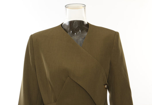 Blazer Ajustado de Corte Irregular para Hombre - Colección Industrial - Image 10