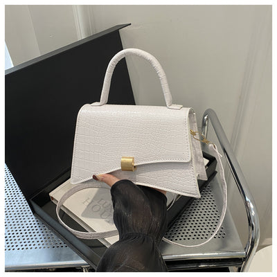 Bolso de Cuero PU Texturizado Casual para Mujer - Diseño Minimalista - Image 84