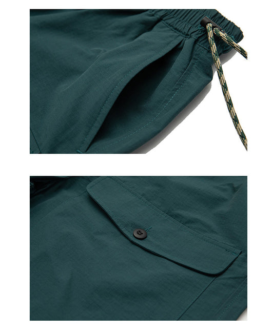 Shorts para Hombre con Bolsillos Laterales y Cintas de Ajuste - Image 17