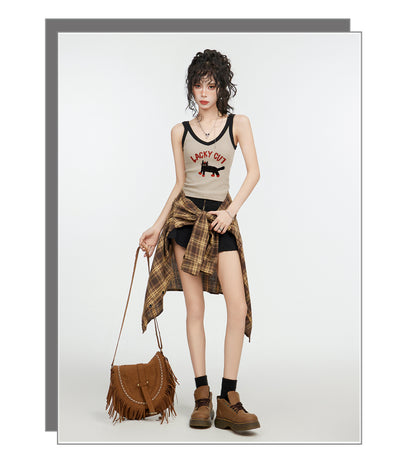 Camisola Retro Cuello V Estilo Hot Girl - Image 12