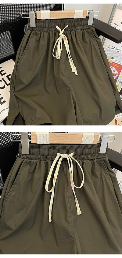 Bermudas Holgadas Talla Grande Hasta la Rodilla Transpirables - Image 12