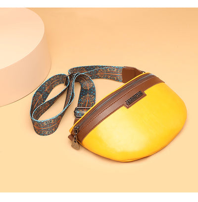 Bolso Bandolera Semilunar con Textura en Pecho para Mujer - Image 20