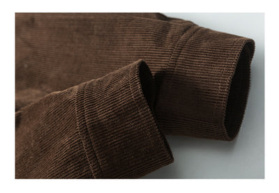 Camisa Vintage de Pana con Costuras Reforzadas para Hombre - Image 26