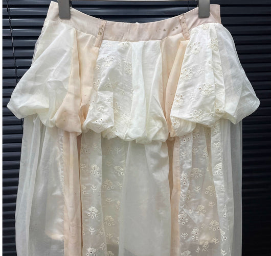 Blusa Falda Encaje Jacquard Escote en V - Colección Verano - Image 15