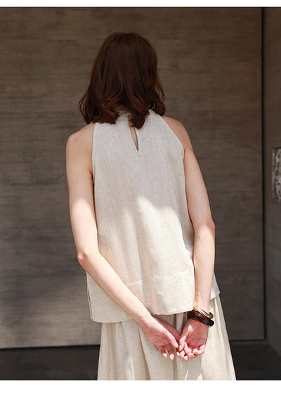 Top Halter Mujer Tirantes Finos para Verano - Blusa Fresca y Versátil - Image 31