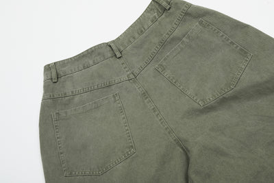 Shorts Casuales Rectos para Mujer con Estampado Hipster Urbano - Image 32