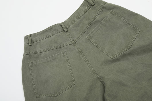 Shorts Casuales Rectos para Mujer con Estampado Hipster Urbano - Image 32