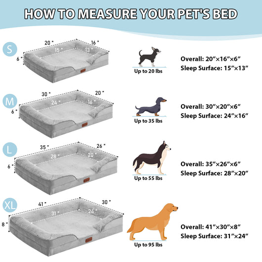 Cama Ortopédica para Mascotas con Espuma Viscoelástica Extraíble - Uso Todo el Año - Image 9